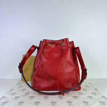 [PRE LOVED] Louis Vuitton Petite Noe in Red Epi Leather SHW (AR0964)