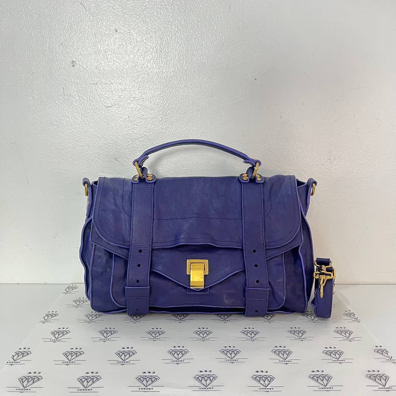 [PRE LOVED] Proenza Schouler PS1 Top Handle Shoulder Bag in Purple