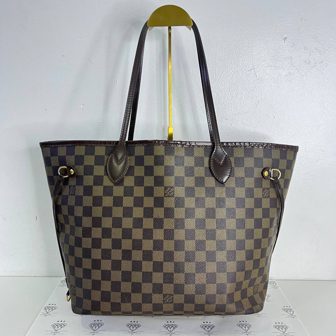 [PRE LOVED] Louis Vuitton Neverfull MM in Damier Ebene Canvass (SP1018)