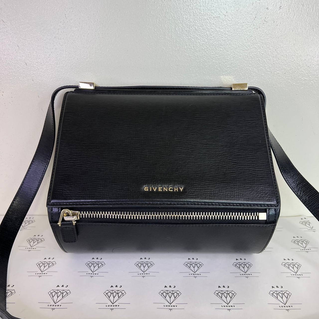 [PRE LOVED] Givenchy Medium Pandora Box Bag in Black SHW