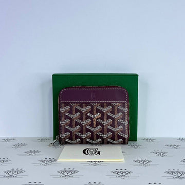 [BRAND NEW] Goyard Matignon PM Wallet in Burgundy