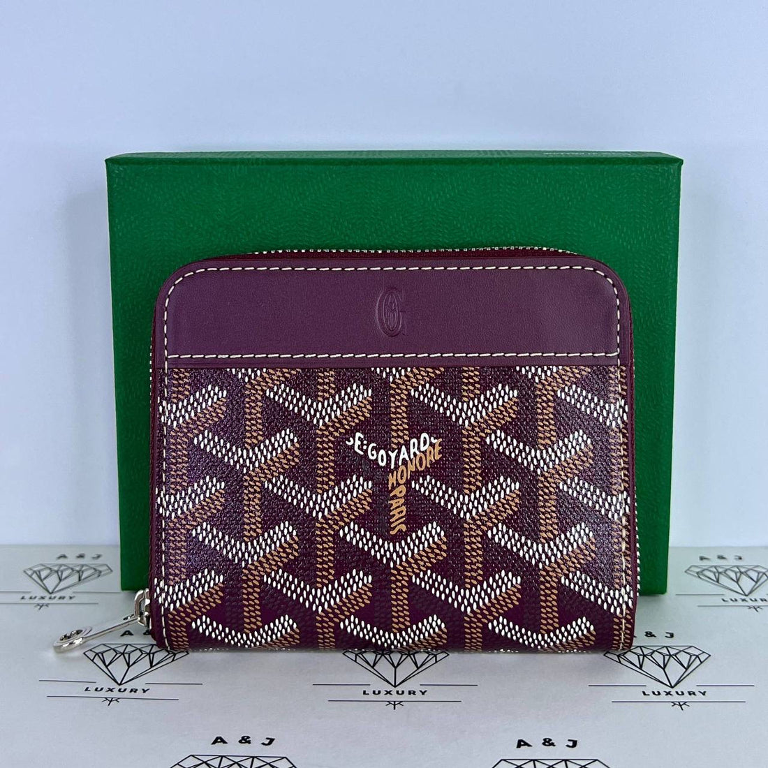 [BRAND NEW] Goyard Matignon PM Wallet in Burgundy