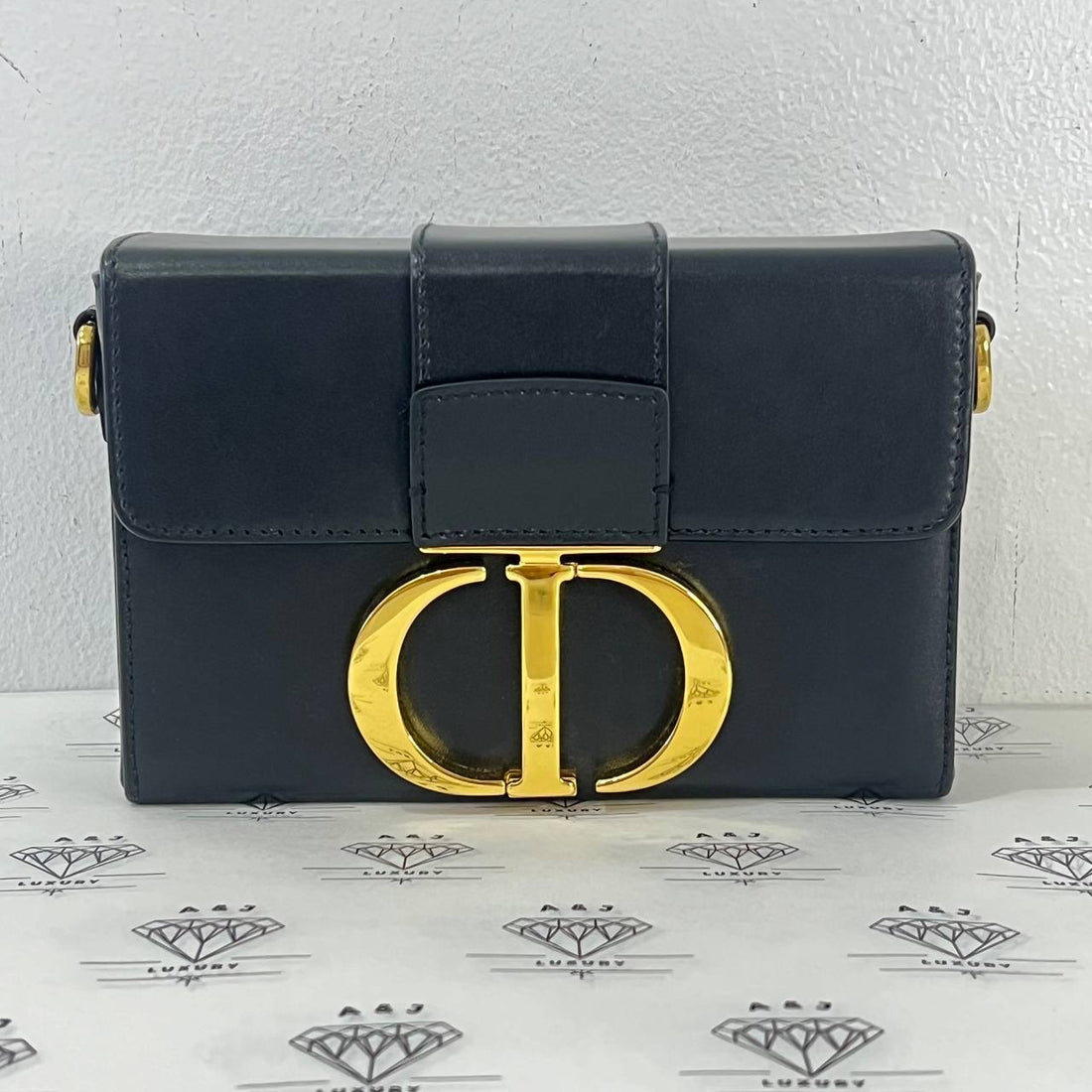 [PRE LOVED] Christian Dior Mini Montaigne 30 in Black GHW (2020)