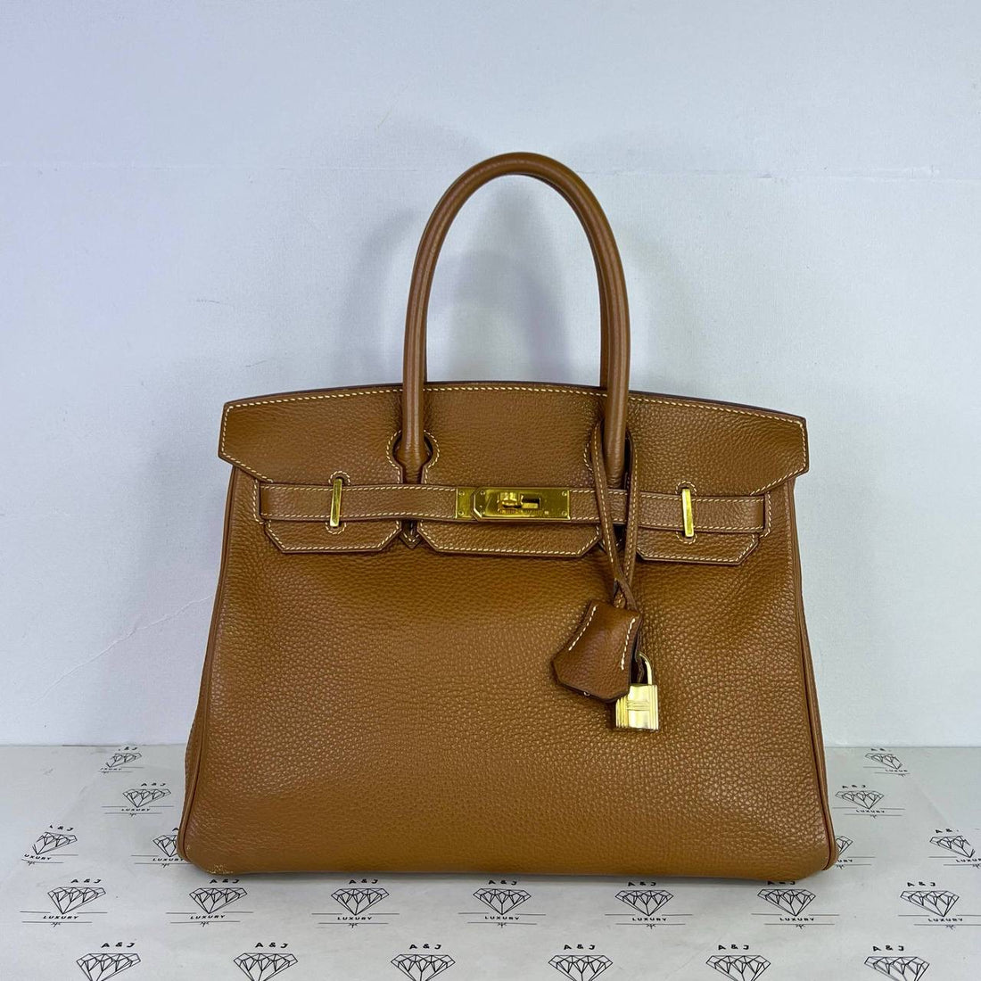 [PRE LOVED] Hermes Birkin 30 Retourne in Gold Togo Leather GHW (Stamp Square C - 1999)