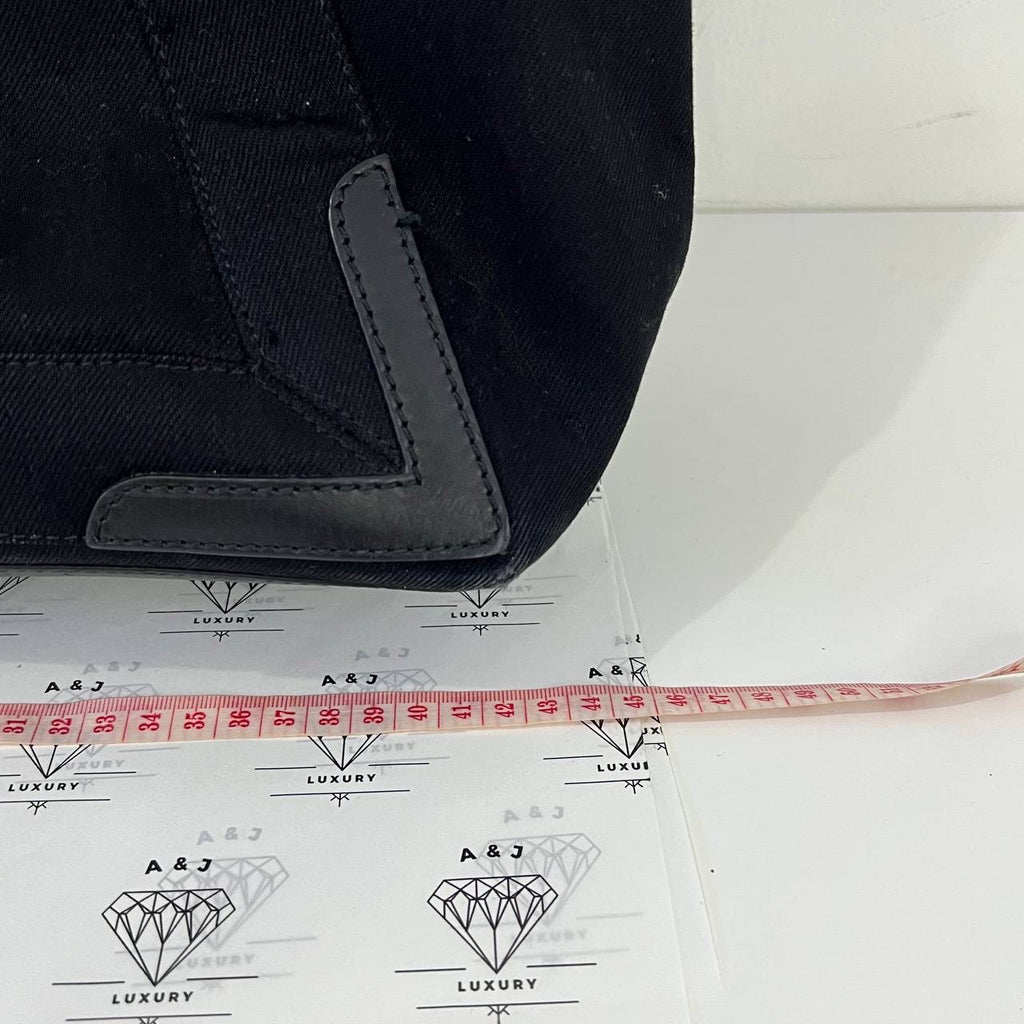 [PRE LOVED] Balenciaga Cabas Logo Tote in Black