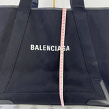 [PRE LOVED] Balenciaga Cabas Logo Tote in Black