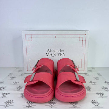 [PRE LOVED] Alexander McQueen Hybrid Slides in Pink Size 37.5EU