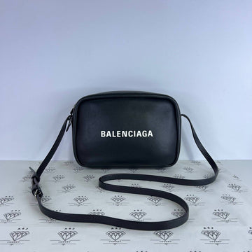 [PRE LOVED] Balenciaga Small Everday Camera Bag in Black SHW