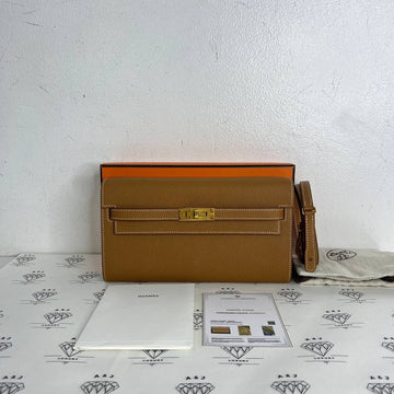[PRE LOVED] Hermes Kelly To Go in Gold Epsom Leather GHW (Stamp U - 2022)