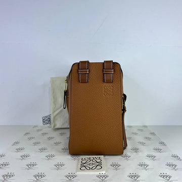 [PRE LOVED] Loewe Small Hammock in Tan Grained Calfskin Leather GHW