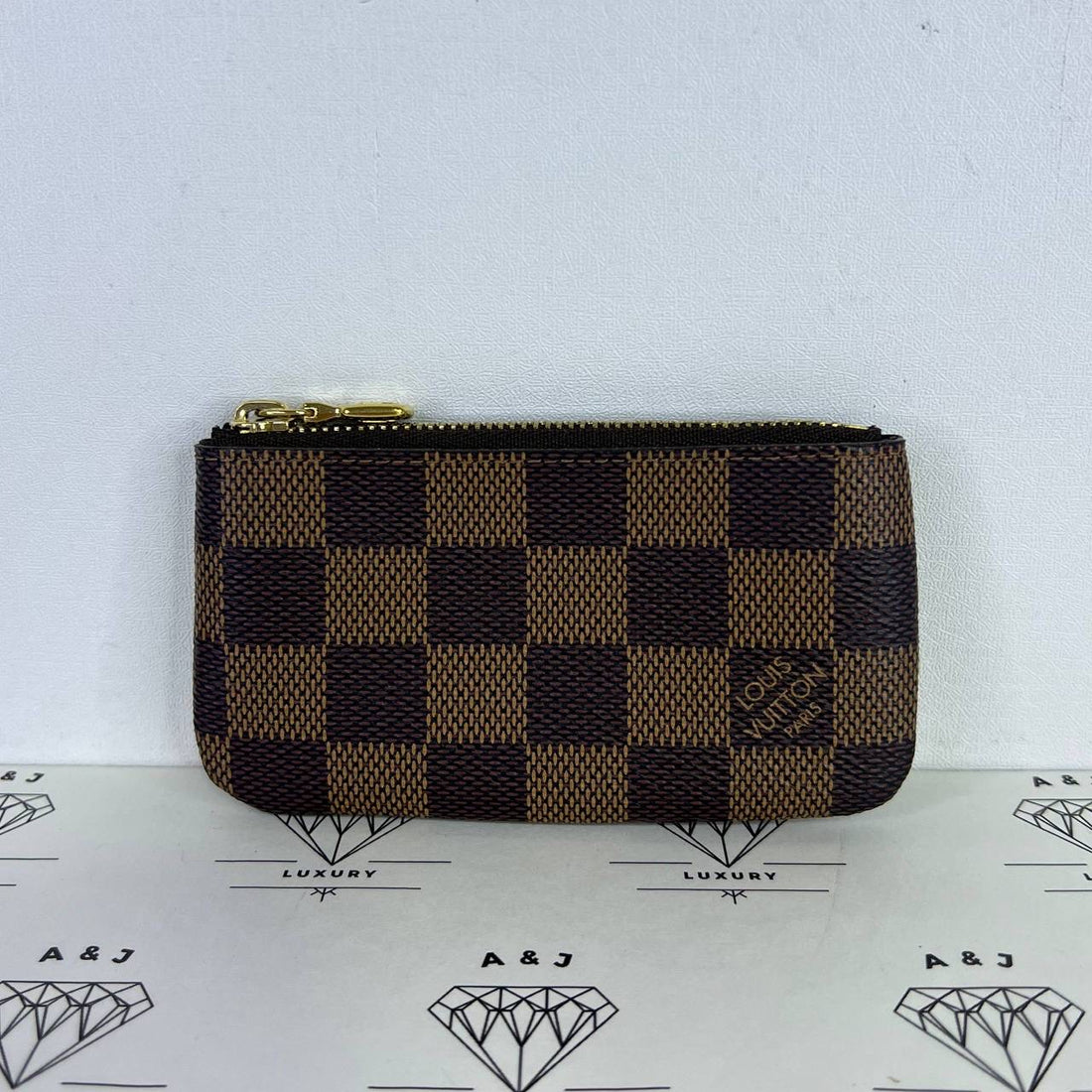 [PRE LOVED] Louis Vuitton Key Cles in Damier Ebene Canvass (CT2204)