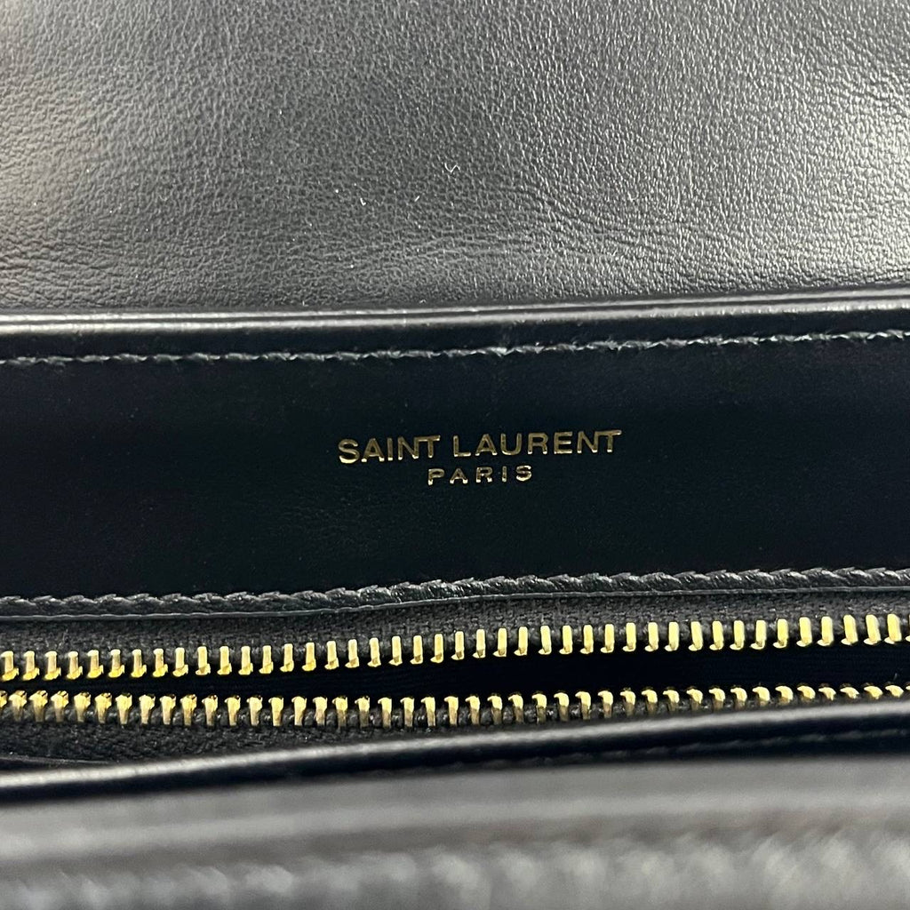 [PRE LOVED] Yves Saint Laurent Toy Loulou in Black GHW