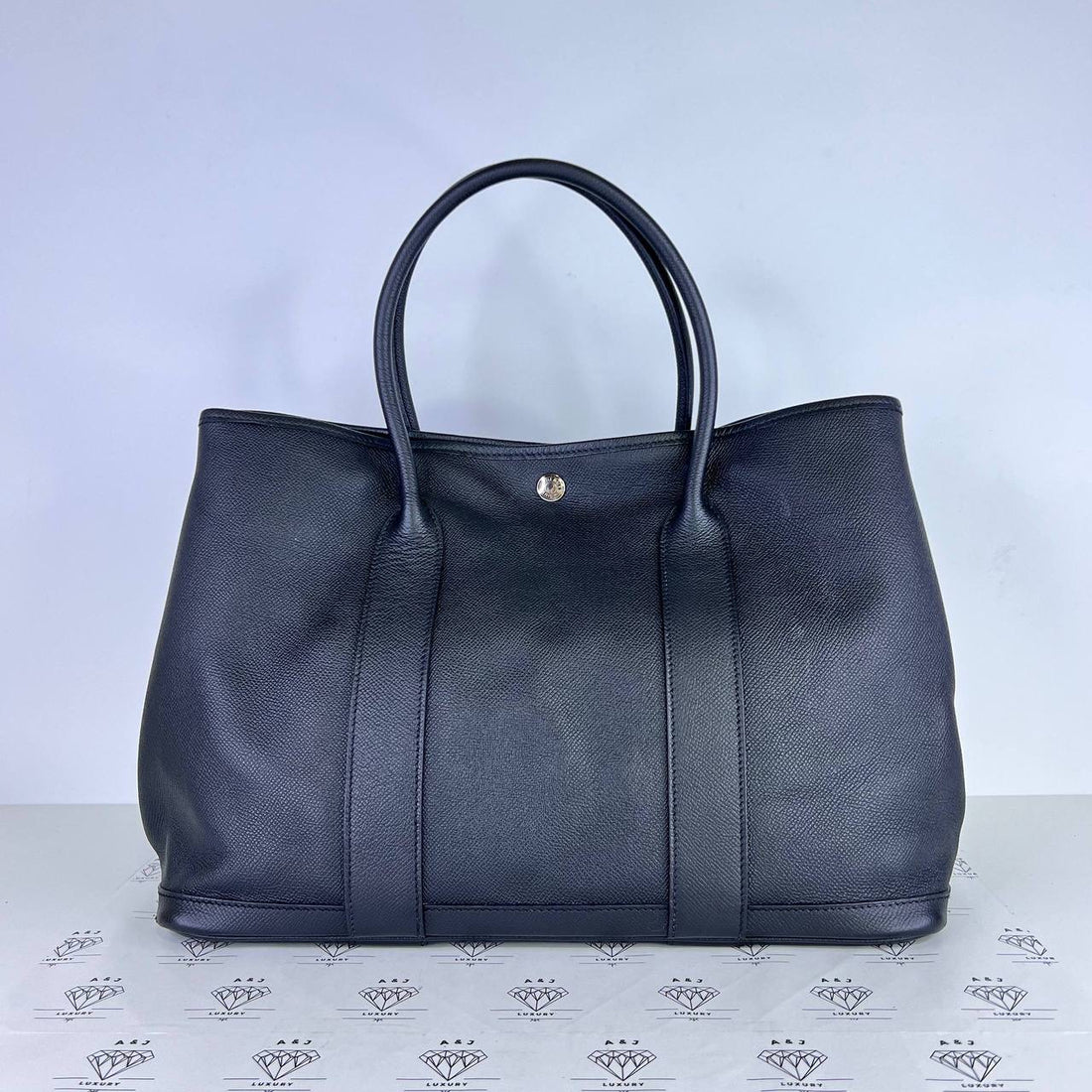 [PRE LOVED] Hermes Garden Party Tote (GPT) 36 in Black Epsom Leather PHW (Stamp A - 2017)