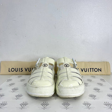 [PRE LOVED] Louis Vuitton Archlight Sandals in White Size 36EU