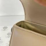 [PRE LOVED] Christian Dior Granville Espadrille in Stone Gray Oblique Embroidered Cotton Size 36.5EU (23.5cms)