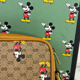 [PRE LOVED] Gucci x Mickey Mouse Shoulder Bag in Coated Canvass