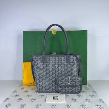 [PRE LOVED] Goyard Mini Anjou in Gray (2025)