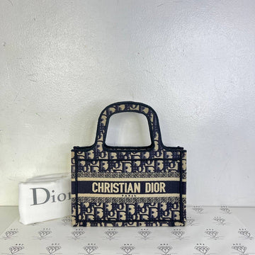 [PRE LOVED] Christian Dior Mini Book Tote in Oblique (2019)