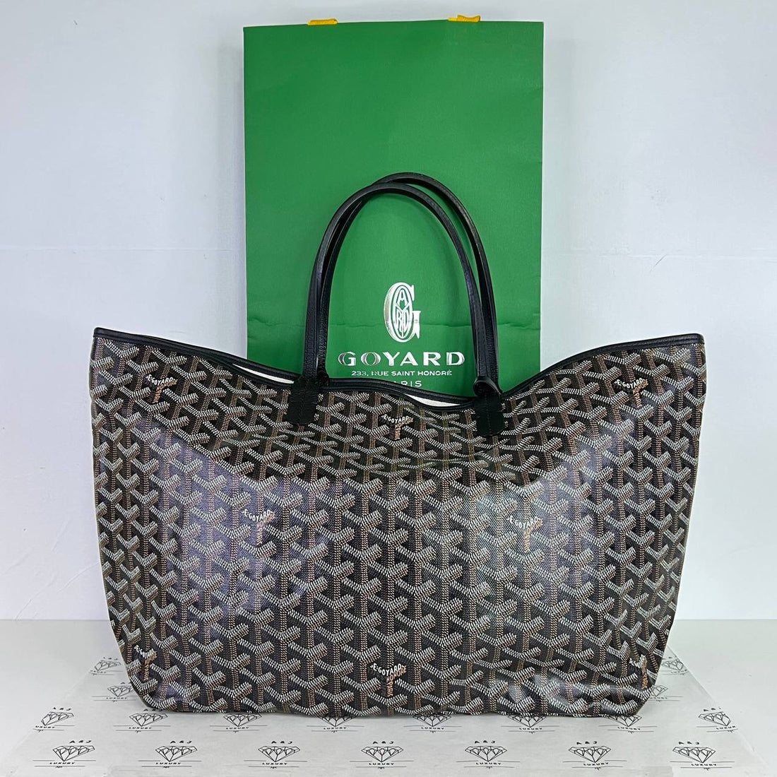 [PRE LOVED] Goyard St Louis PM in Black (2022)