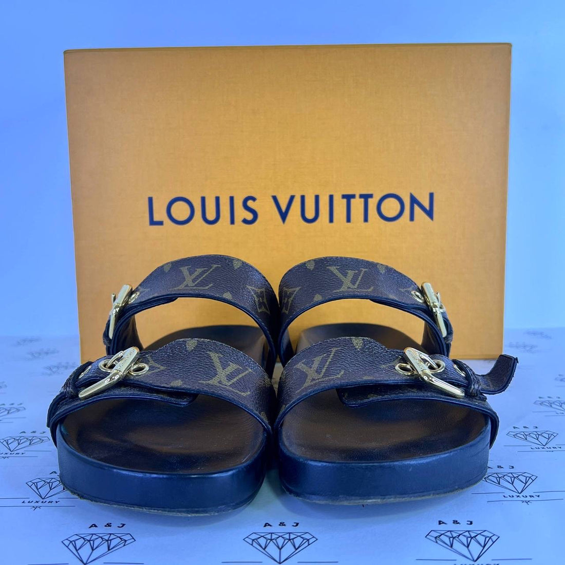 [PRE LOVED] Louis Vuitton Bom Dia Mule in Monogram Size 37.5EU