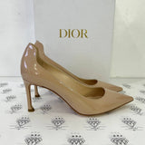 [PRE LOVED] Christian Dior Pumps in Beige Patent Leather Size 34.5EU