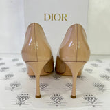 [PRE LOVED] Christian Dior Pumps in Beige Patent Leather Size 34.5EU