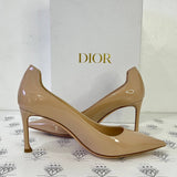 [PRE LOVED] Christian Dior Pumps in Beige Patent Leather Size 34.5EU