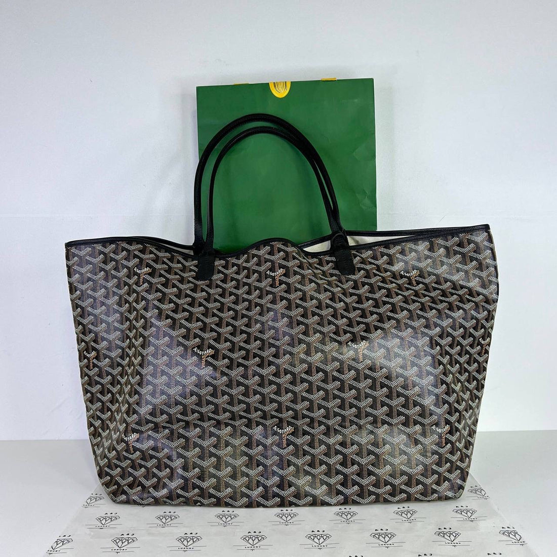 [PRE LOVED] Goyard St Louis GM in Black (2023)