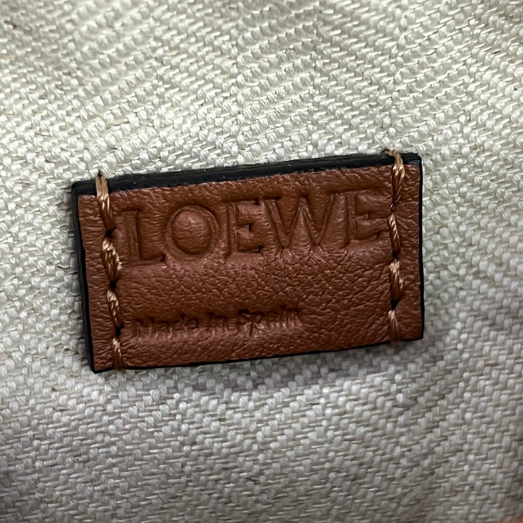 [PRE LOVED] Loewe Mini Puzzle in Tan Calfskin Leather SHW