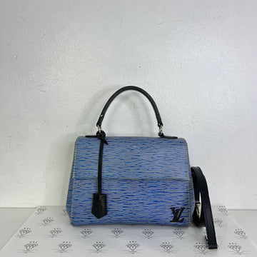 [PRE LOVED] Louis Vuitton Cluny BB in Blue Epi Leather SHW (CA0177)