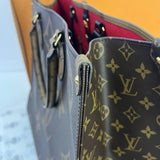 [PRE LOVED] Louis Vuitton OnTheGo GM in Reverse Monogram Canvass (microchipped)