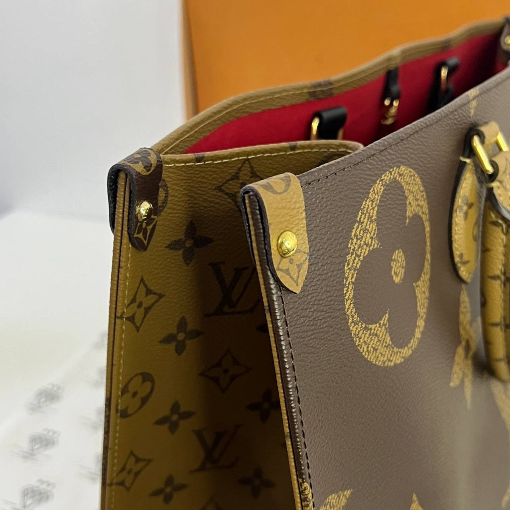 [PRE LOVED] Louis Vuitton OnTheGo GM in Reverse Monogram Canvass (microchipped)