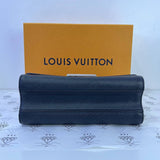 [PRE LOVED] Louis Vuitton Twist MM Lock Charms in White and Black Epi Leather SHW (microchipped)