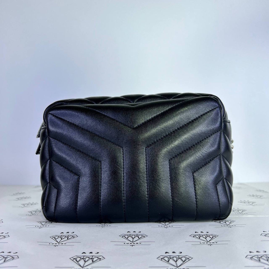 [PRE LOVED] YSL Loulou Bowling Bag in Black SHW