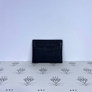 [PRE LOVED] Givenchy 4G Flat Cardholder in Black