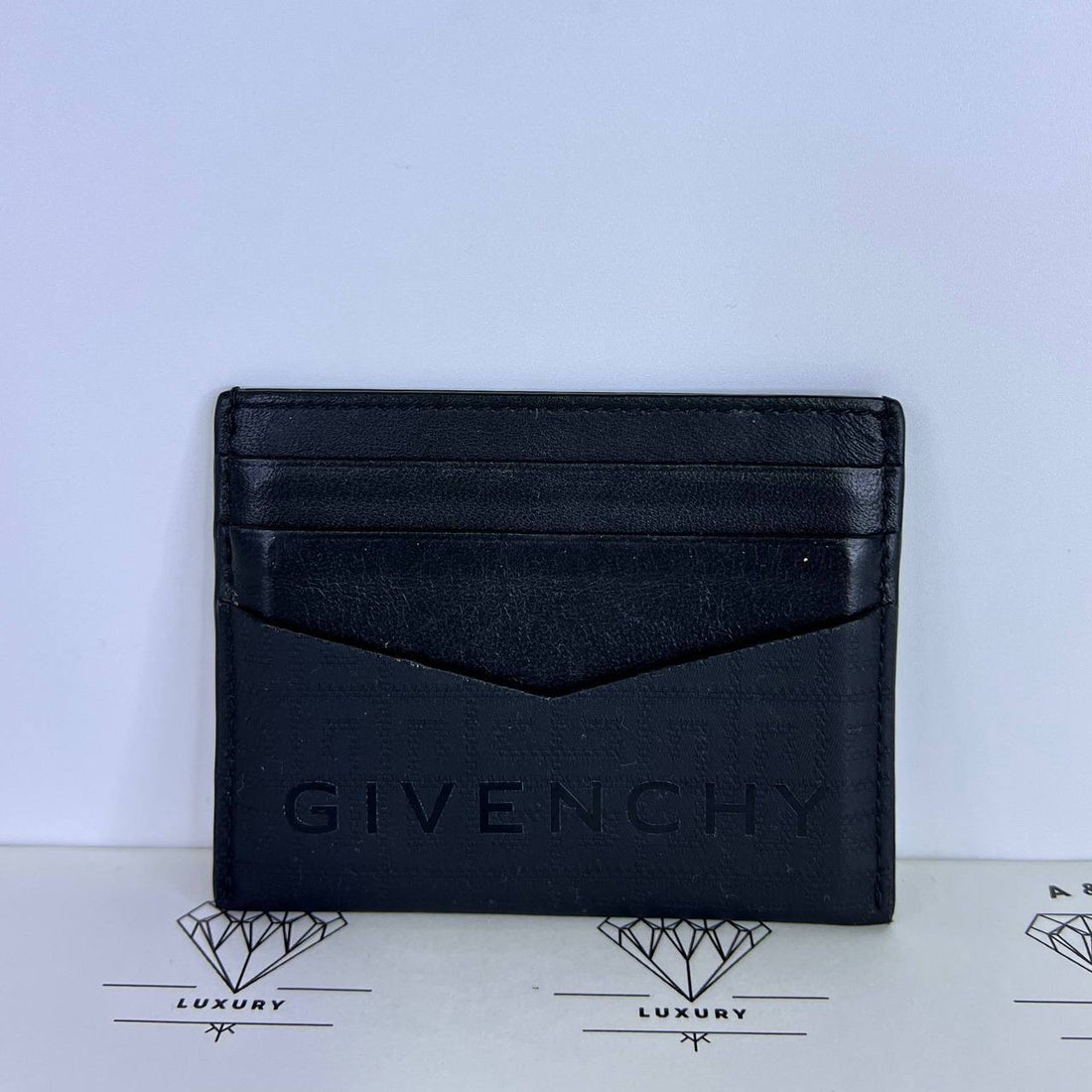 [PRE LOVED] Givenchy 4G Flat Cardholder in Black