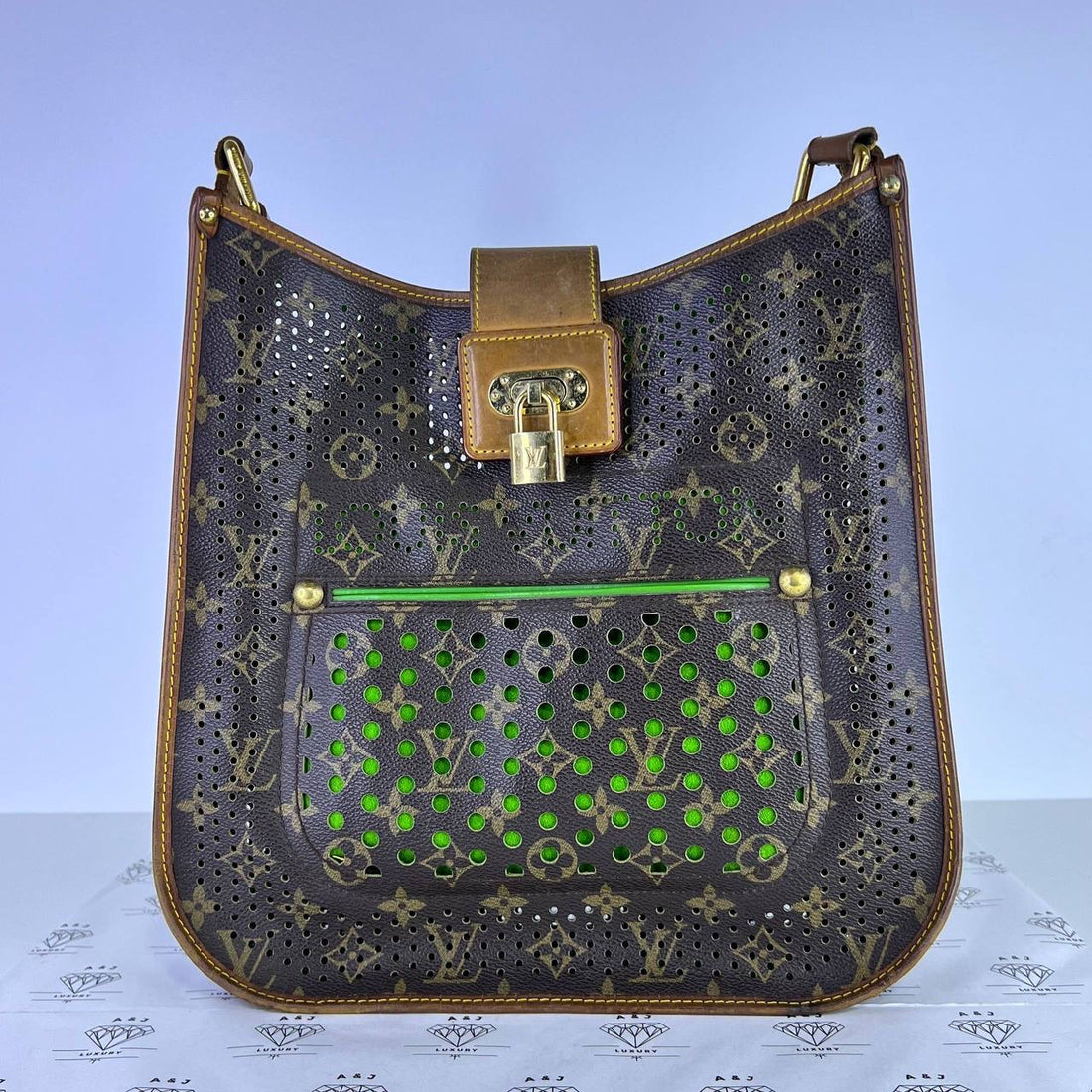 [PRE LOVED] Louis Vuitton Perforated Musette Bag in Monogram Canvass