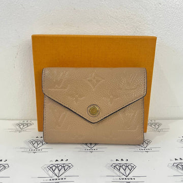 [PRE LOVED] Louis Vuitton Victorine Wallet in Beige Empreinte Leather GHW (SP5107)