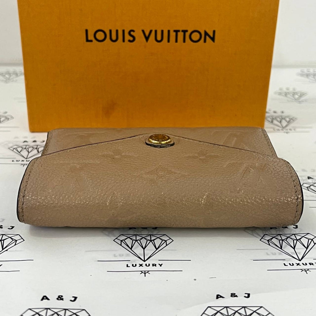 [PRE LOVED] Louis Vuitton Victorine Wallet in Beige Empreinte Leather GHW (SP5107)