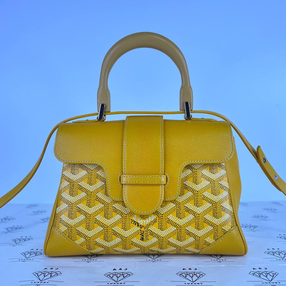 [PRE LOVED] Goyard Mini Saigon Souple in Yellow (2017)