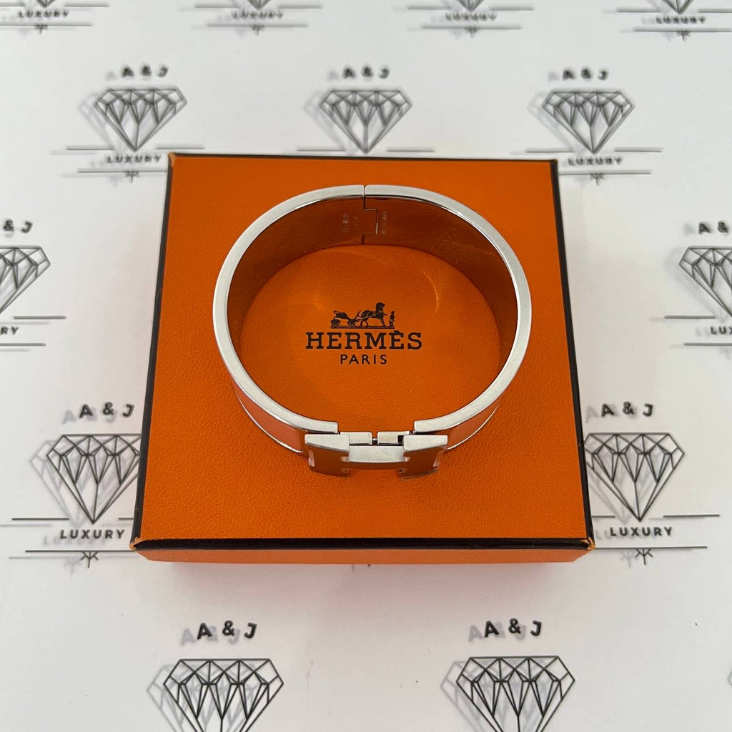 [PRE LOVED] Hermes Clic H PM in Salmon Pink PHW