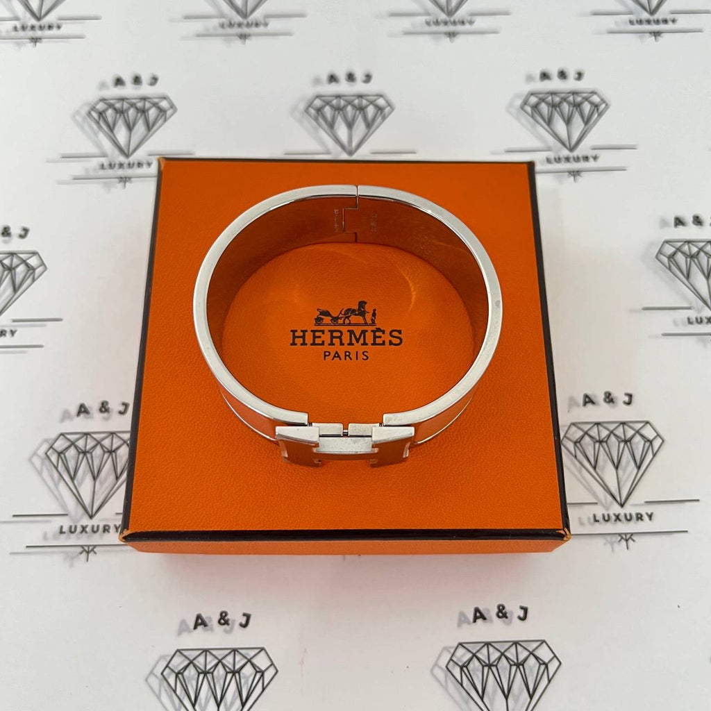 [PRE LOVED] Hermes Clic H PM in Salmon Pink PHW