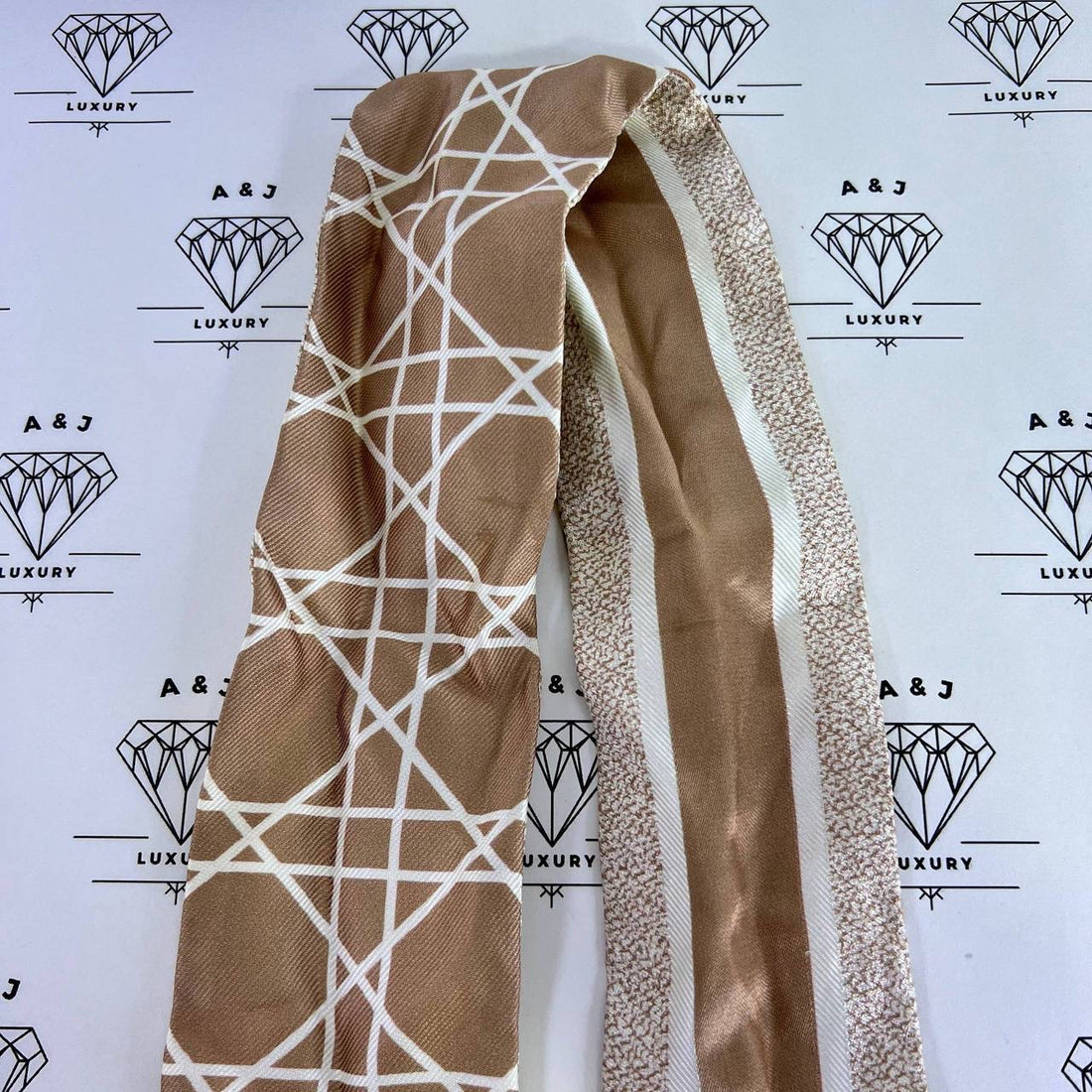 [PRE LOVED] Christian Dior Toile De Juoy Sauvage Twilly in Pink