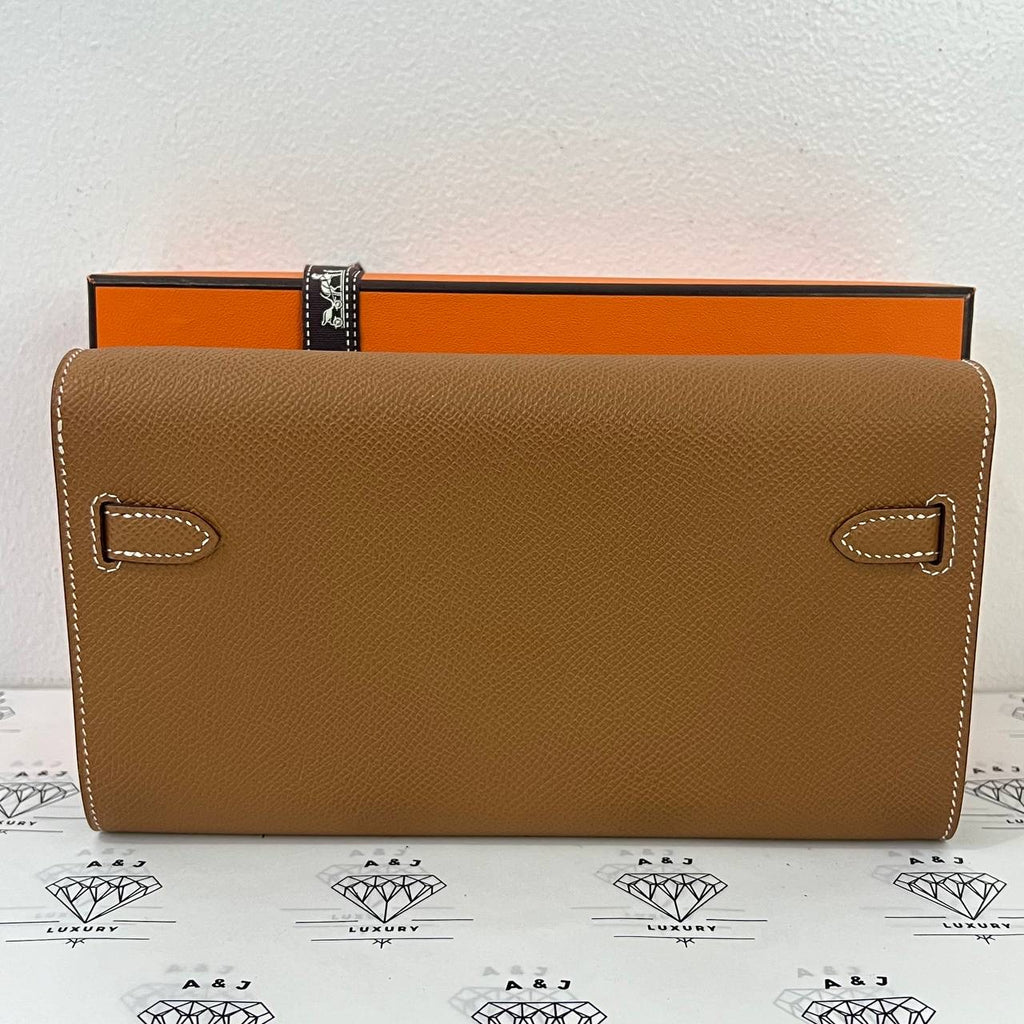 [PRE LOVED] Hermes Kelly To Go in Gold Epsom Leather GHW (Stamp U - 2022)