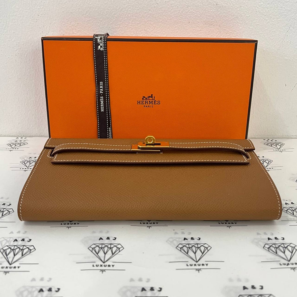 [PRE LOVED] Hermes Kelly To Go in Gold Epsom Leather GHW (Stamp U - 2022)