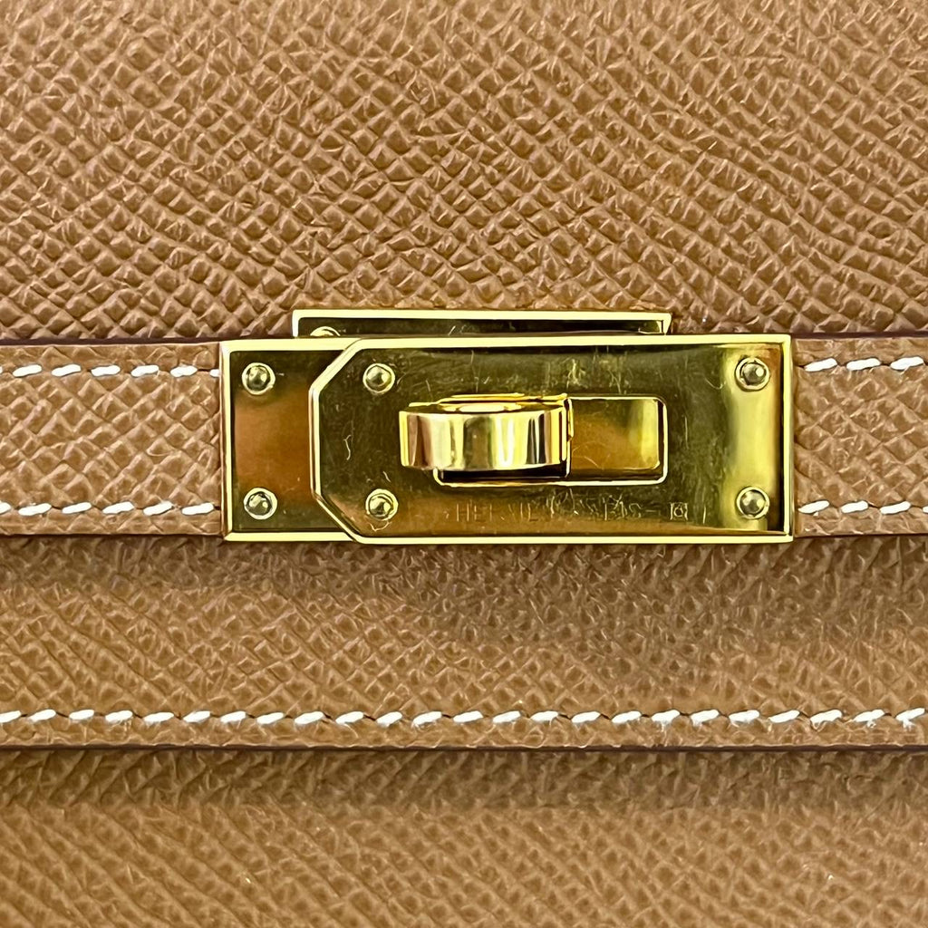 [PRE LOVED] Hermes Kelly To Go in Gold Epsom Leather GHW (Stamp U - 2022)