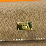 [PRE LOVED] Hermes Kelly To Go in Gold Epsom Leather GHW (Stamp U - 2022)