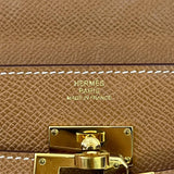 [PRE LOVED] Hermes Kelly To Go in Gold Epsom Leather GHW (Stamp U - 2022)