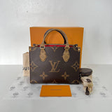 [PRE LOVED] Louis Vuitton OnTheGo PM in Reverse Monogram Canvass (microchipped)