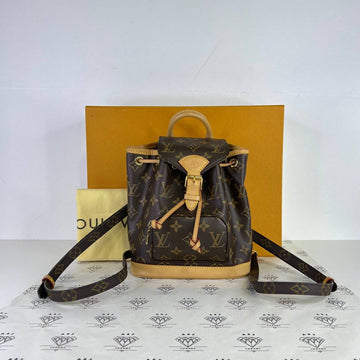 [PRE LOVED] Louis Vuitton Mini Montsouris Backpack in Monogram Canvass (microchipped)